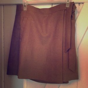 Jcrew wrap skirt